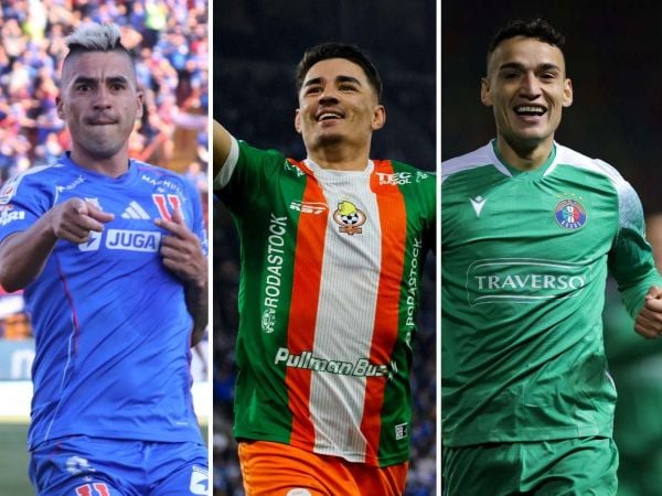 Jugadores de la Universidad de Chile, Cobresal, Audax Italiano y Palestino