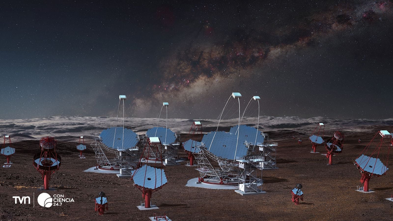 Chile inicia la construcción del mayor observatorio de rayos gamma.