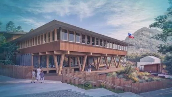 Instalan primera piedra del Colegio Insular Robinson Crusoe de Juan Fernández