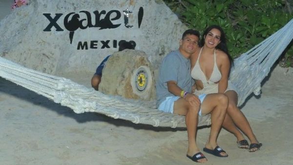 Lucas Cepeda se encuentra disfrutando de sus vacaciones en México