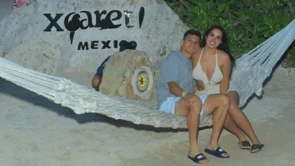 Lucas Cepeda se encuentra disfrutando de sus vacaciones en México