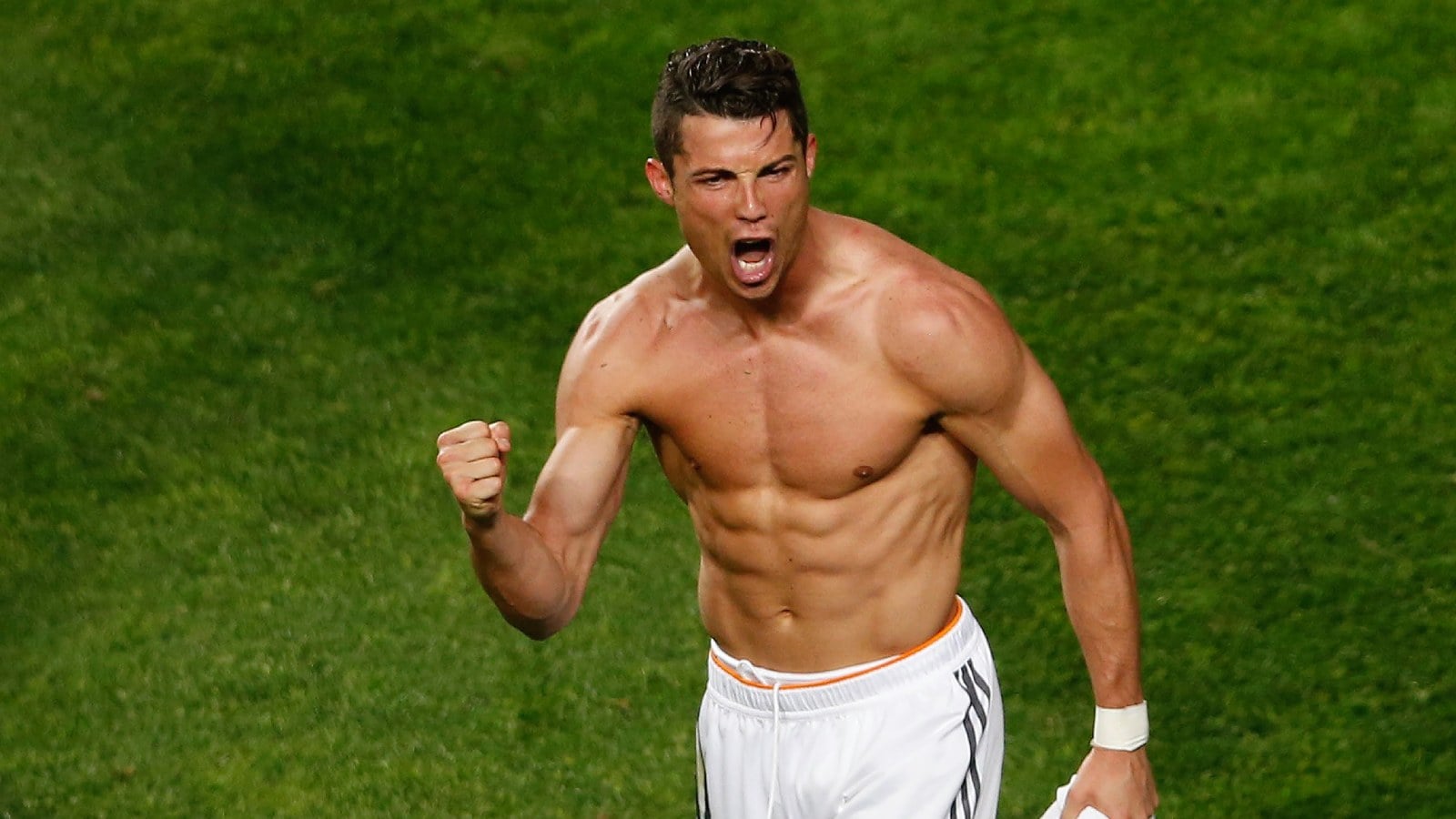 Cristiano Ronaldo y su físico en el Real Madrid