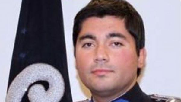 Paul Valenzuela, bombero fallecido