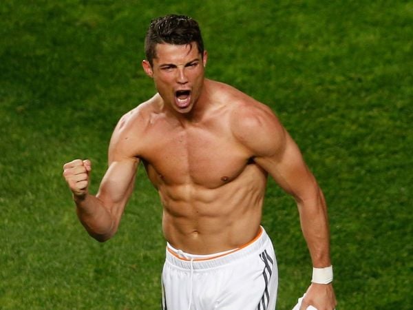Cristiano Ronaldo y su físico en el Real Madrid