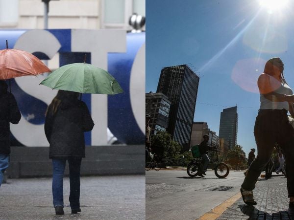 Tiempo en Santiago: ¿lluvia?