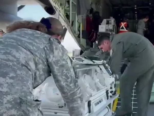 Traslado de recién nacida en Rapa Nui