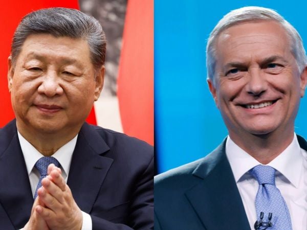Xi Jinping y José Antonio Kast