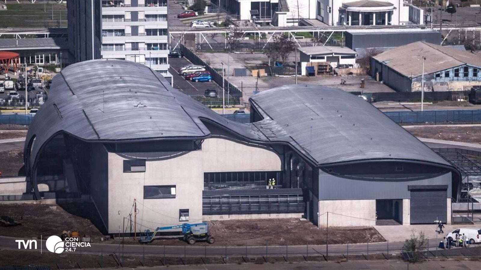Centro Espacial Nacional de Chile en Cerrillos, infraestructura clave para fabricar y operar satélites propios.