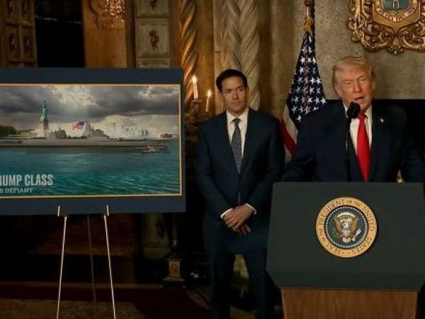 Trump ordena la construcción de dos nuevos buques