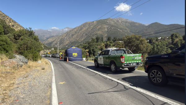 Cadáver en Cajón del Maipo