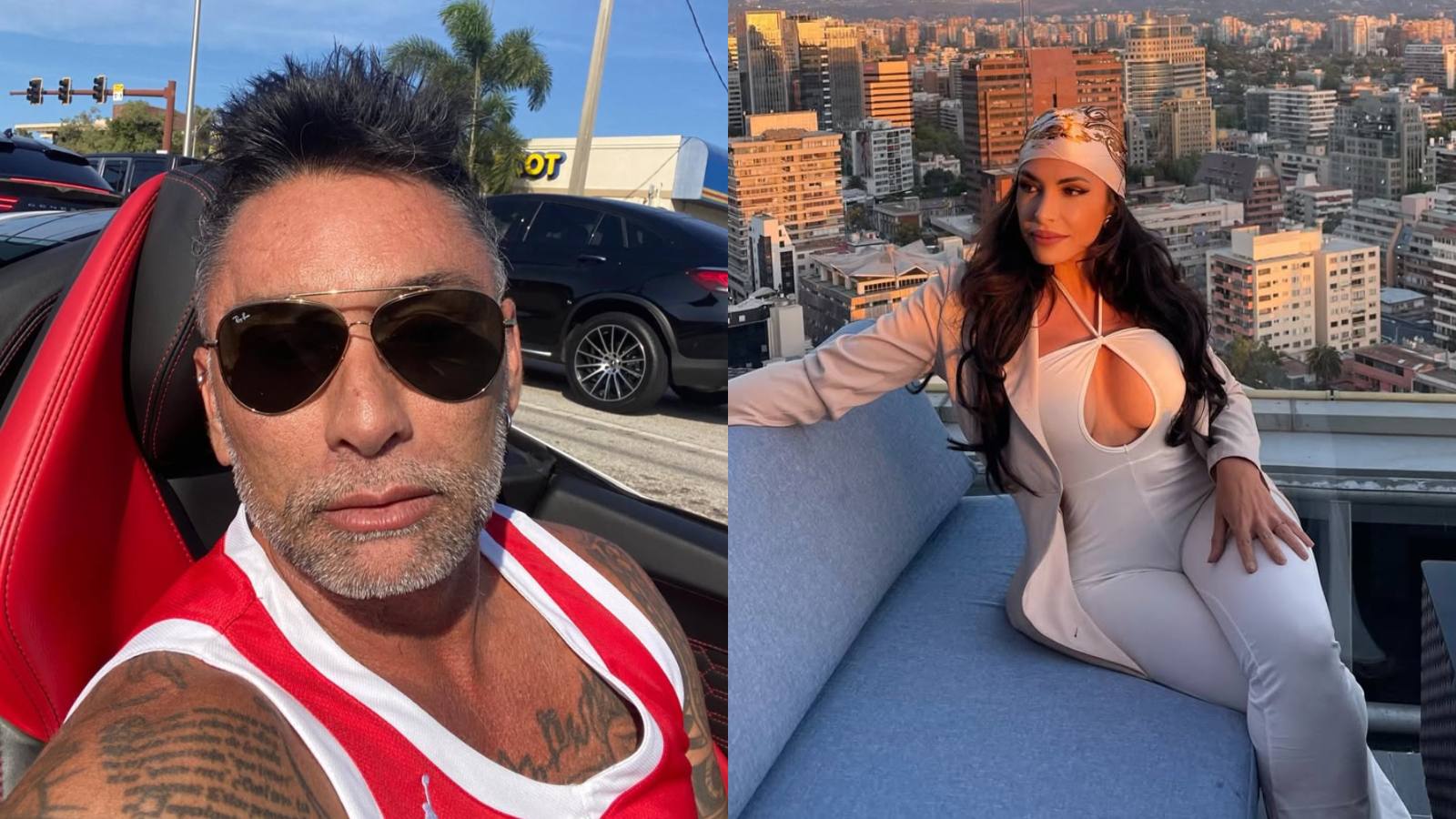 Marcelo Ríos y Vanessa Bourgeois Roa