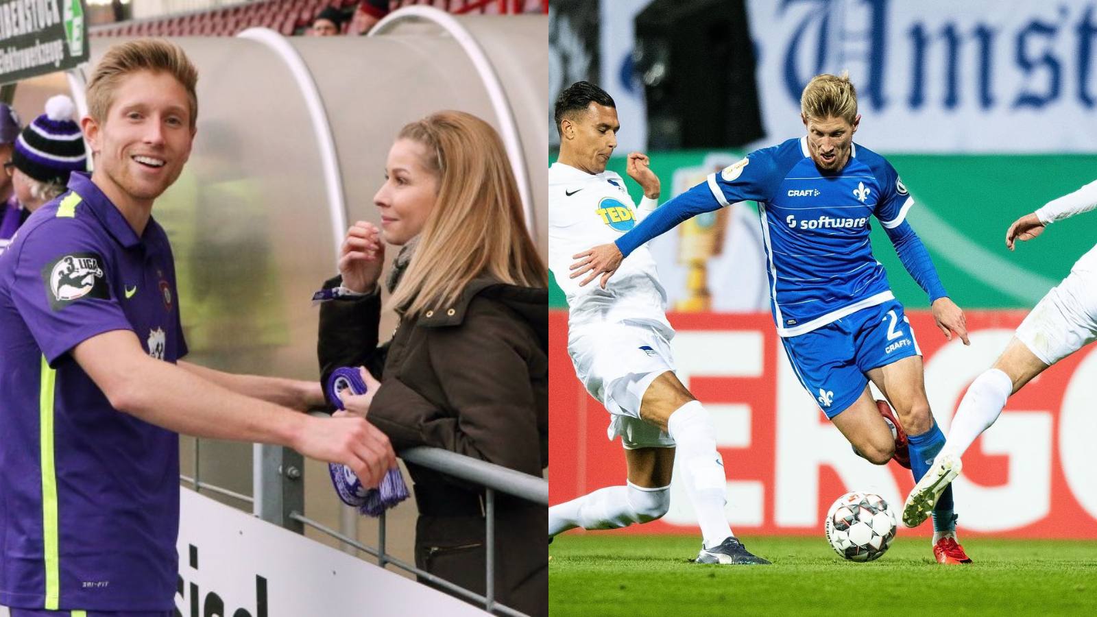 Sebastian Hertner y su esposa