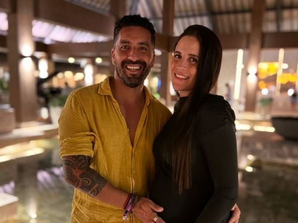 Cristián Basaure se convirtió en padre por primera vez a los 44 años.