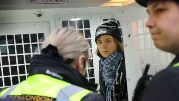 Greta Thunberg arrestada en Londres