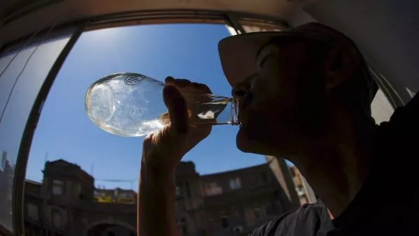 Calor en Santiago