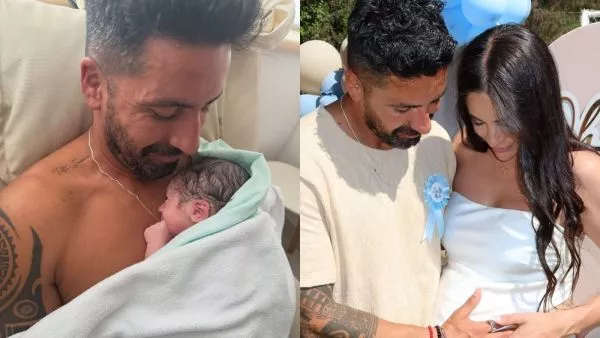 Cristián Basaure se convirtió en padre por primera vez a los 44 años.