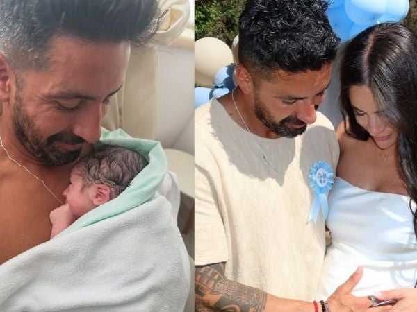 Cristián Basaure se convirtió en padre por primera vez a los 44 años.