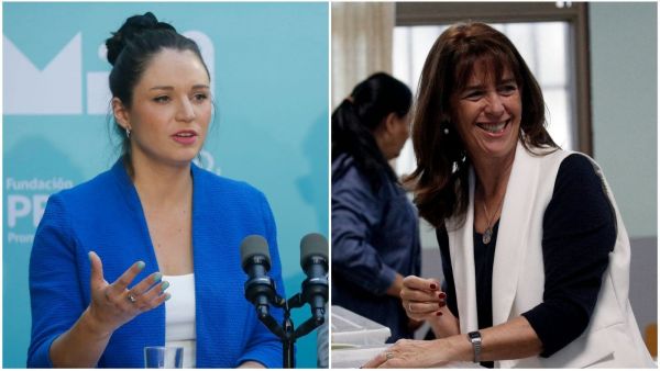 Irina Karamanos y María Pia Adriasola