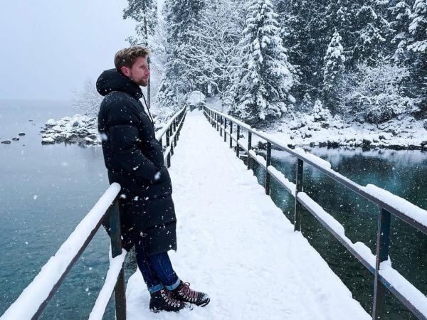 Sebastian Hertner falleció tras caer 70 metros desde un teleférico