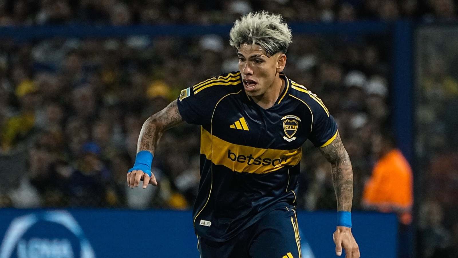 Carlos Palacios jugando por Boca Juniors