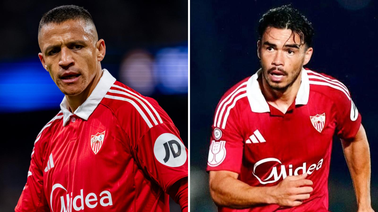 Alexis Sánchez y Gabriel Suazo