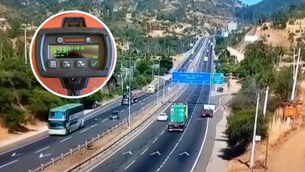 Hombre es detenido tras ser sorprendido manejando a casi 200 km/h en la Ruta 68