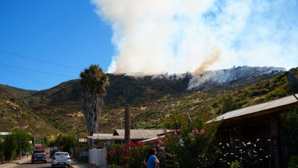 Incendios en la región de O'Higgins