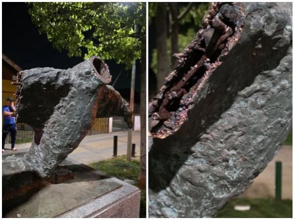 Destruyen memorial de víctimas de la dictadura en San Joaquín