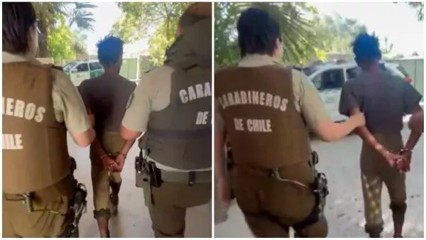Sujeto detenido por quemar pasto seco en Maule