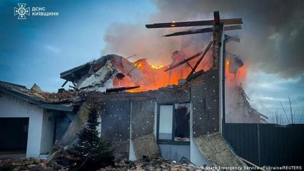 Ucrania bajo ataque masivo de misiles y drones rusos