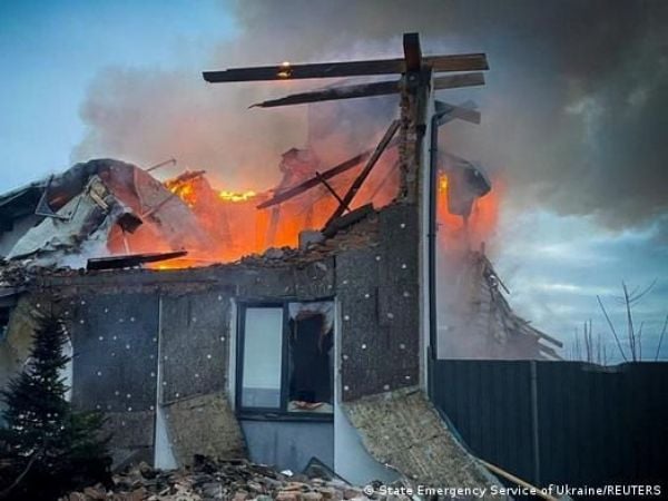 Ucrania bajo ataque masivo de misiles y drones rusos