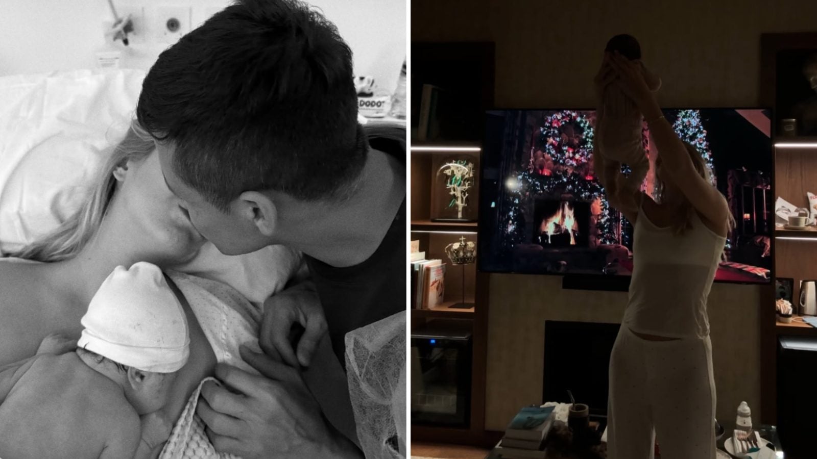 Alexis Sánchez y Alexandra Litvinova