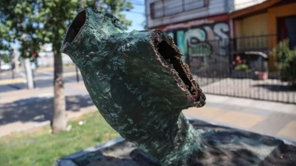 Destruyen memorial de víctimas de la dictadura en San Joaquín