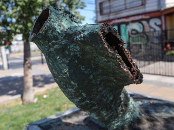 Destruyen memorial de víctimas de la dictadura en San Joaquín