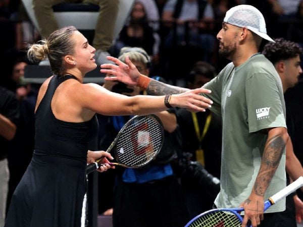 Aryna Sabalenka y Nick Kyrgios