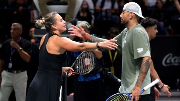 Aryna Sabalenka y Nick Kyrgios