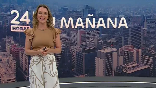 Carla Zunino en 24 Horas Tu Mañana.