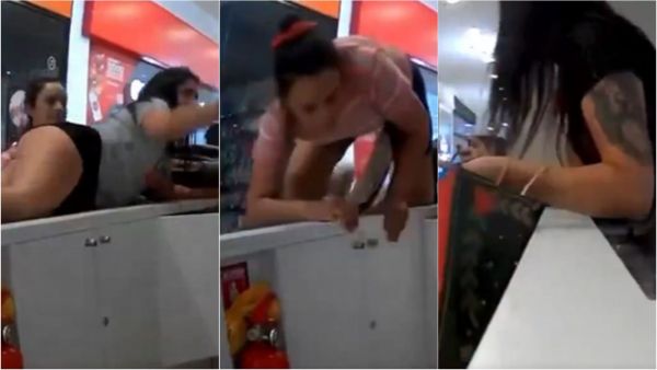 El VIDEO de mujeres robando en Mall Plaza Norte durante evacuación