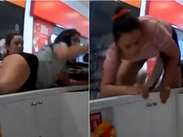 El VIDEO de mujeres robando en Mall Plaza Norte durante evacuación