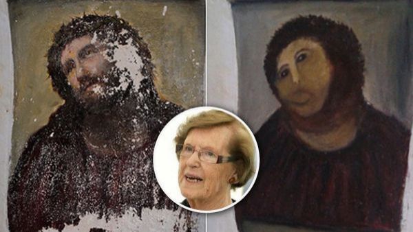 Cecilia Giménez y su Ecce Hommo