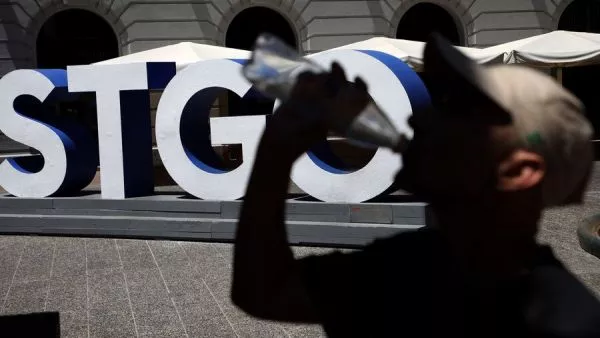 Ola de calor en Santiago