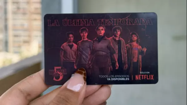 Tarjeta Bip Stranger Things