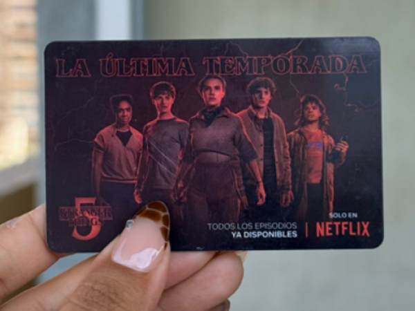 Tarjeta Bip Stranger Things