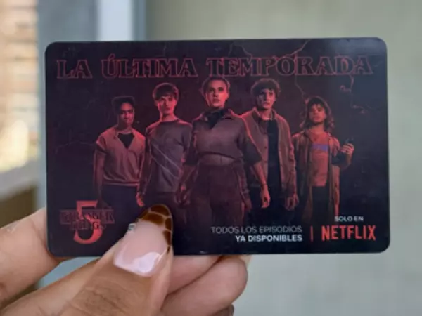 Tarjeta Bip Stranger Things