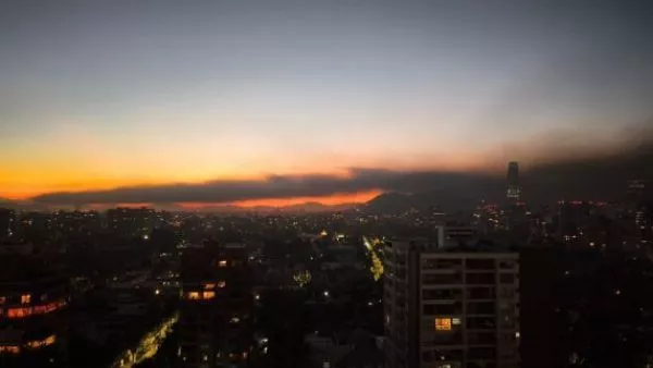 Incendio en San Bernardo: columna de humo se ve desde distintos puntos de la RM
