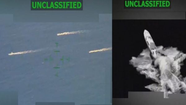 Estados Unidos destruye otras tres lanchas