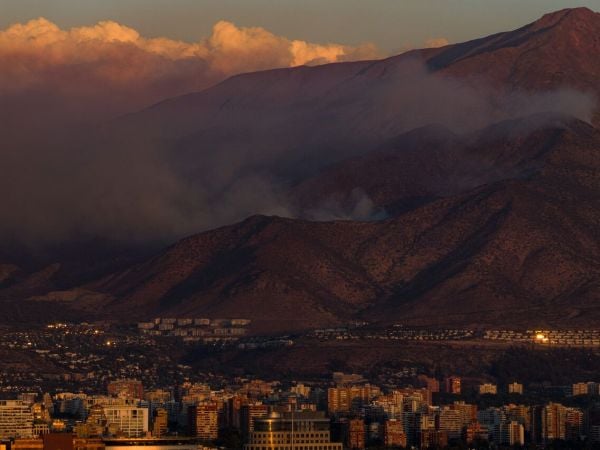 Incendio en Las Condes