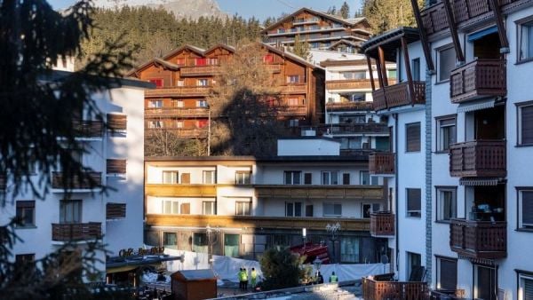 Estación de esquí en Suiza