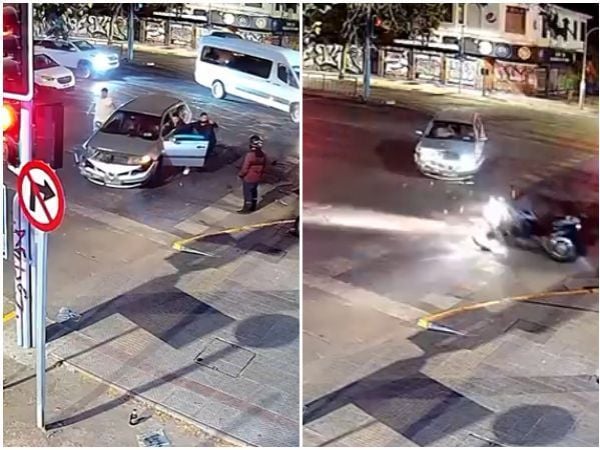 Choque en Providencia