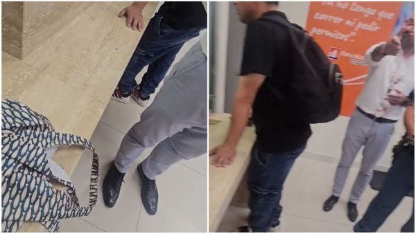 Mujer denuncia que banco no quiso cambiarle monedas